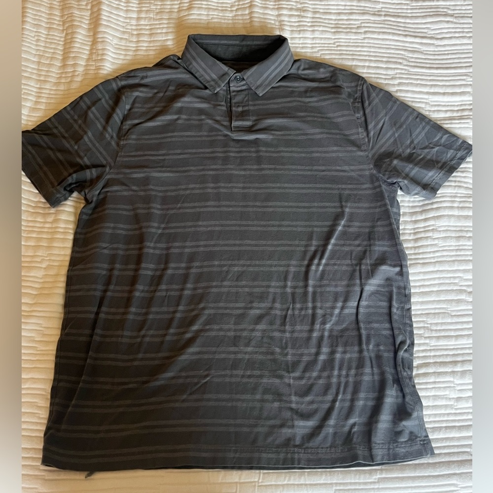 Two Under Armour Polos Size L